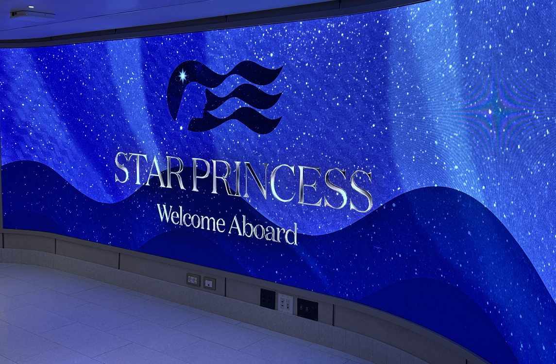 Sailing on the Star Princess!